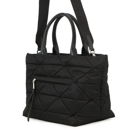 PRADA Padded Re-Nylon Tote Bag Black1BG436_RDJN_F0002_V_OOO Nylon Nappa Leather Size Medium