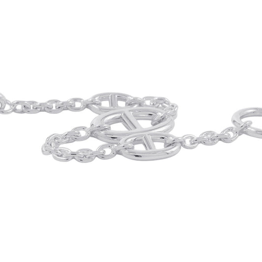 HERMES Chaine d'Ancre Farandole Bracelet Size ST SV925