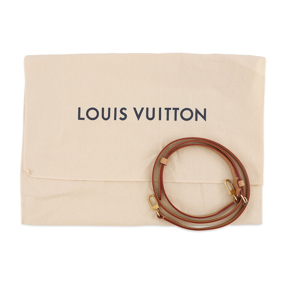 LOUIS VUITTON Fold Me Pouch BrownM80874 Monogram