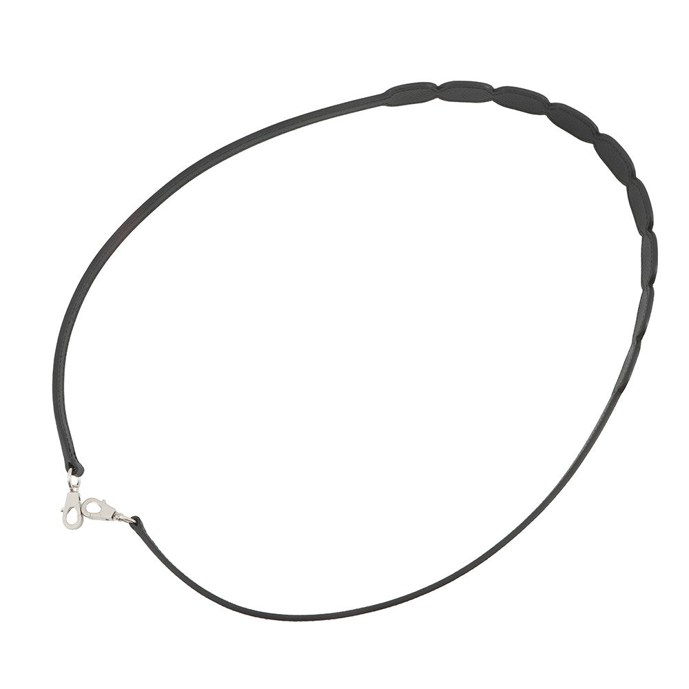 HERMES Bandouliere Chaine d'Ancre Strap Black/Gold Epsom
