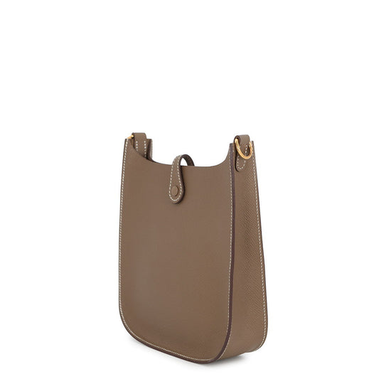 HERMES Evelyne Sellier Etoupe Epsom Size TPM