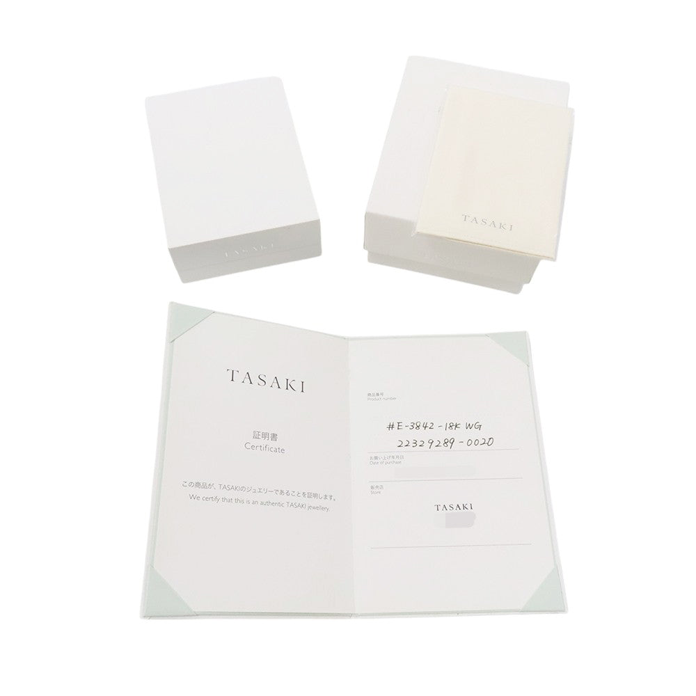 TASAKI Balance Plus EarringsE-3842-18KWG 18K White Gold
