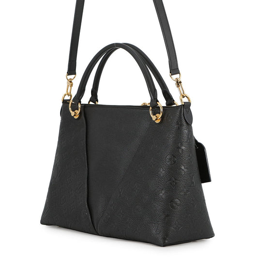 LOUIS VUITTON V Tote NoirM44421 Monogram Empreinte Leather Size MM