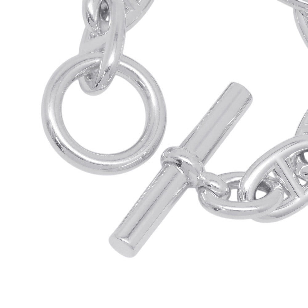 HERMES Chaine d'Ancre Bracelet 9 frames Size TGM SV925