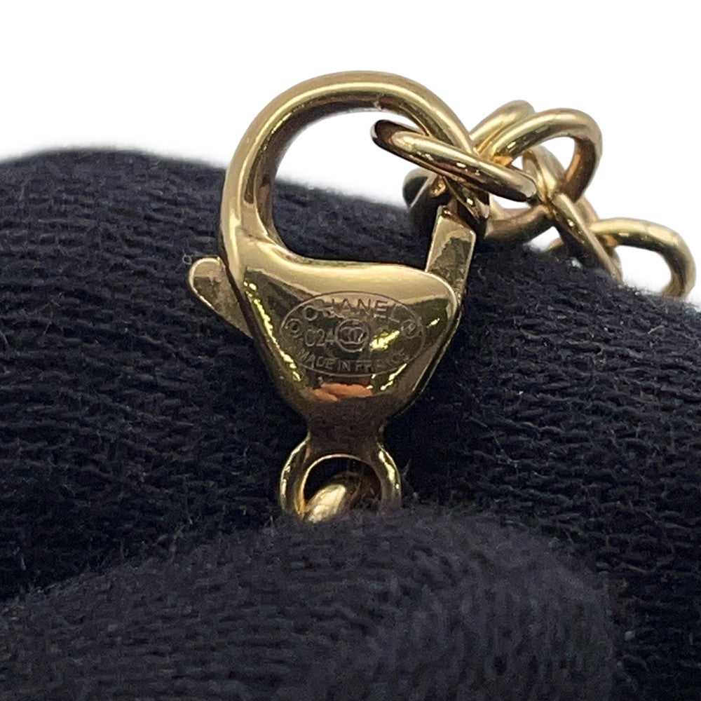 CHANEL CC Logo NecklaceABD016 Metal Rhinestone