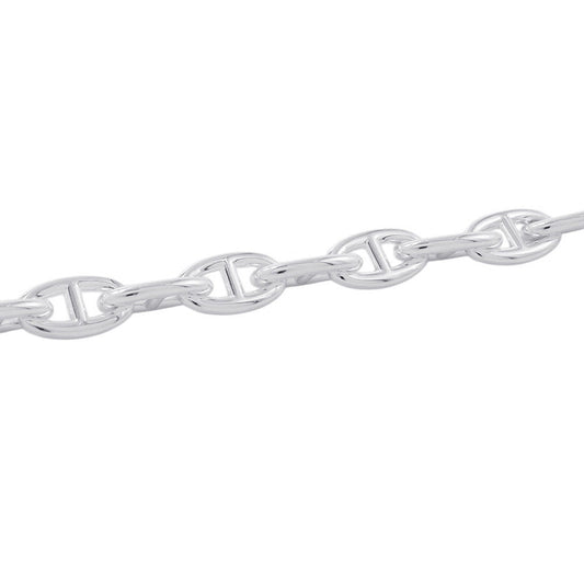 HERMES Chaine d'Ancre Bracelet 15 frames Size GM SV925