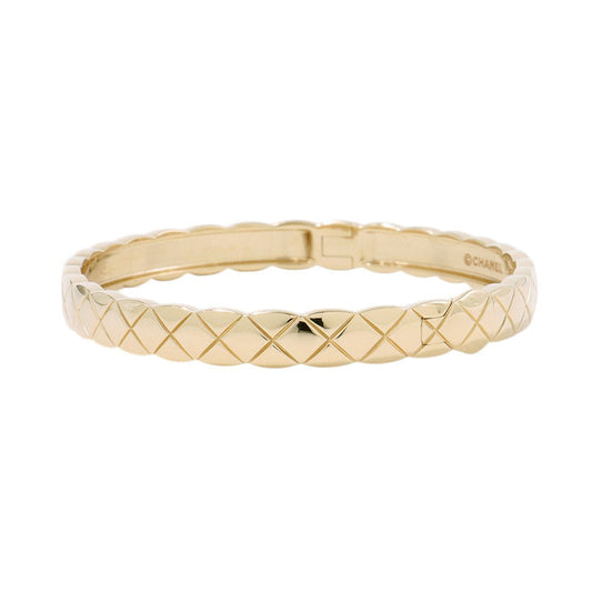 CHANEL Coco Crush Collection Bracelet Size LJ13221 18K Yellow Gold
