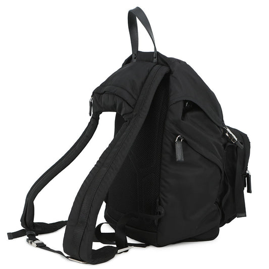 PRADA Re-Nylon Backpack Black Nylon Leather