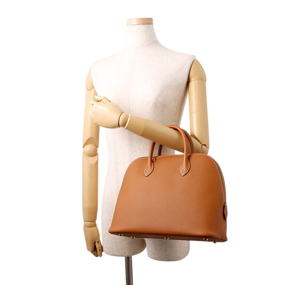 HERMES Bolide 1923 Gold Epsom Size 30