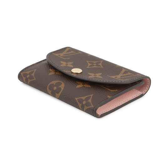 LOUIS VUITTON Rosalie Coin Purse Rose BallerineM62361 Monogram