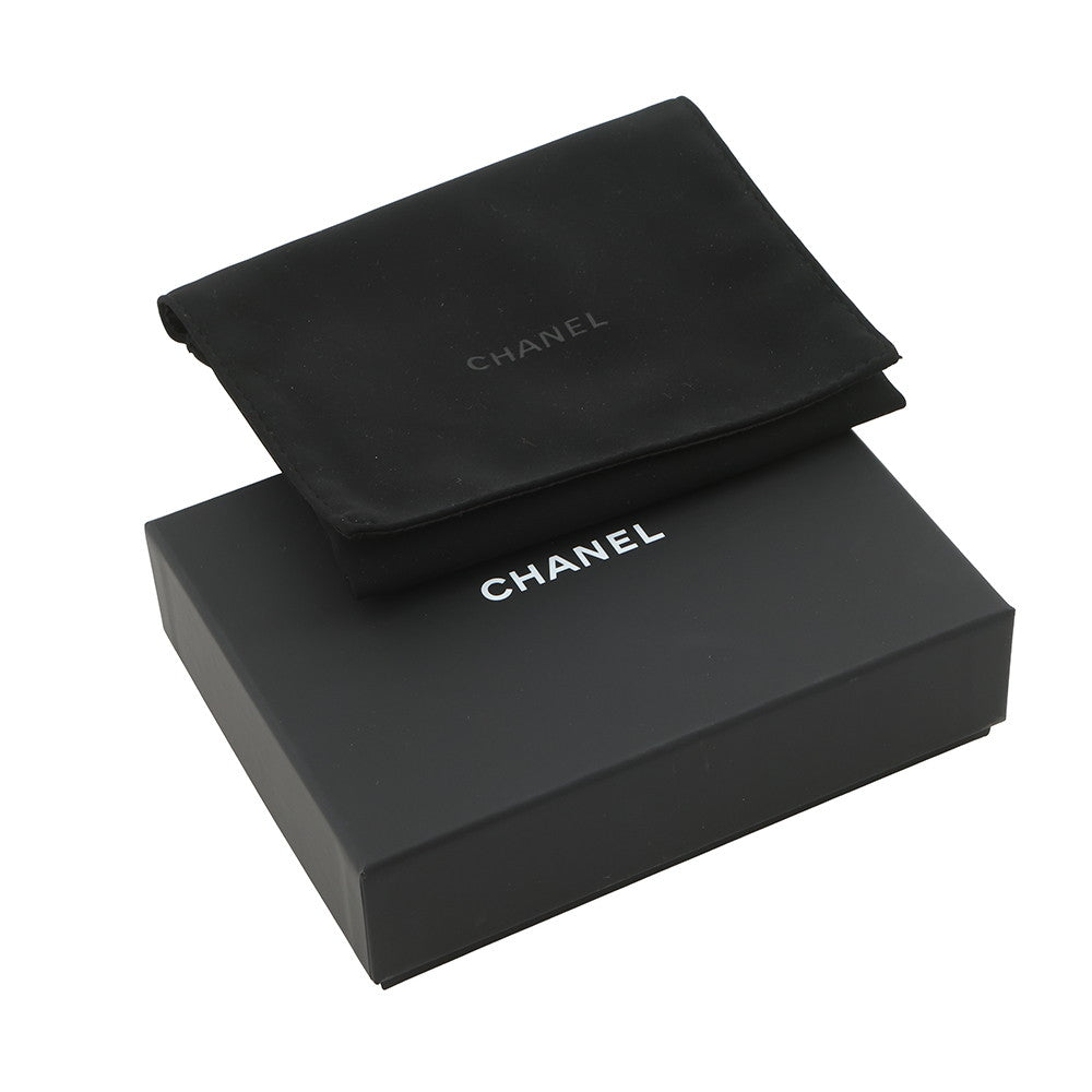 CHANEL Timeless Classics Fragment Case Light GrayAP3179 Caviar Leather