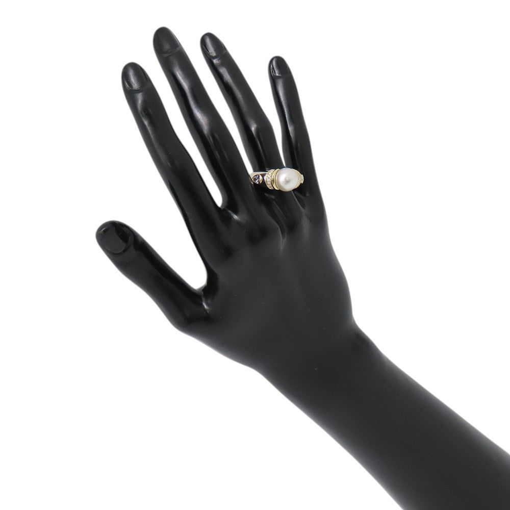 BVLGARI Passo Doppio Ring Size Approximately No. 12 18K Yellow Gold