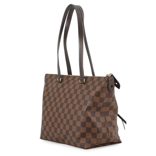 LOUIS VUITTON Iena BordeauxN41012 Damier Ebene Canvas Size PM