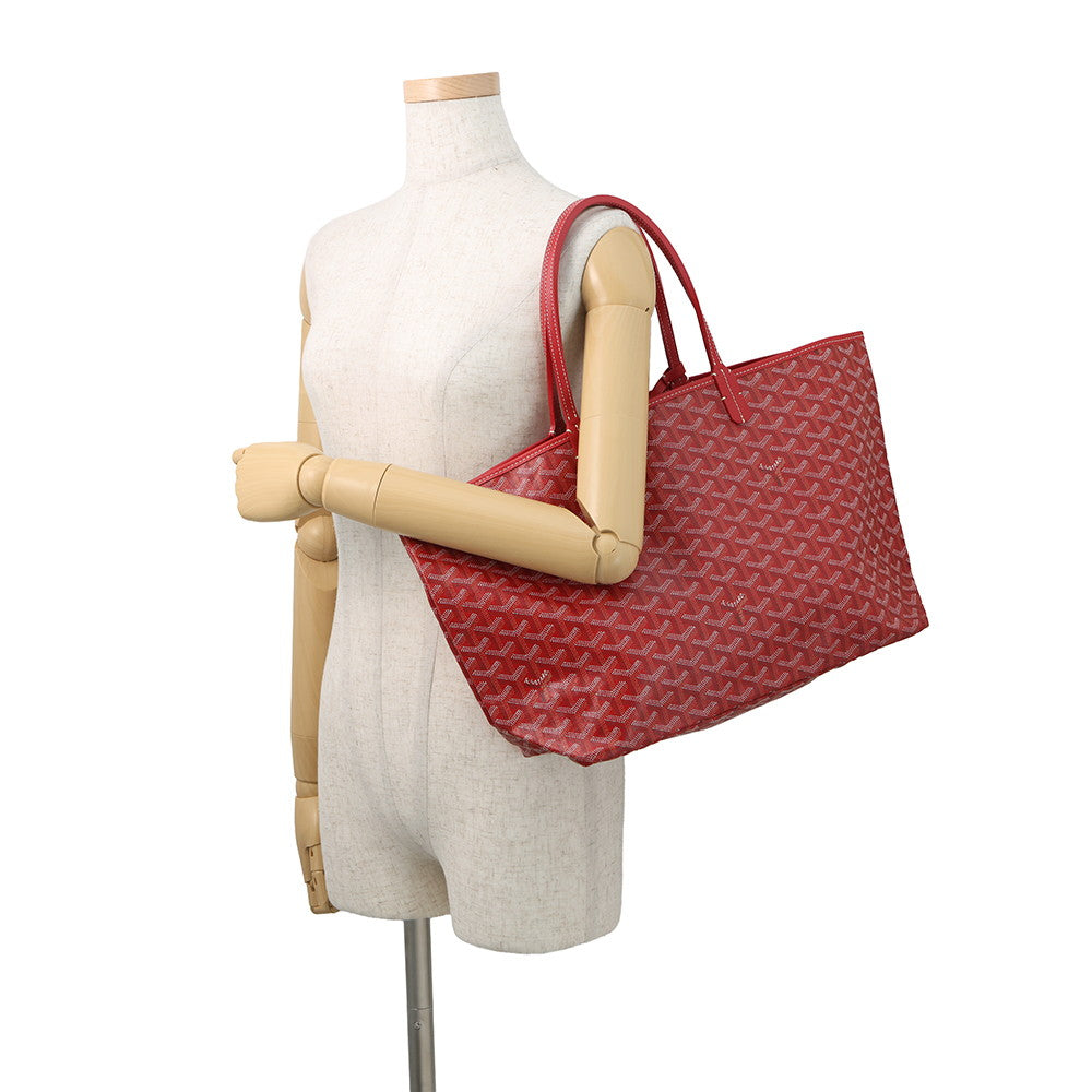 GOYARD Saint Louis RedSTLOUIPMLTY02CL02P PVC Leather Size PM