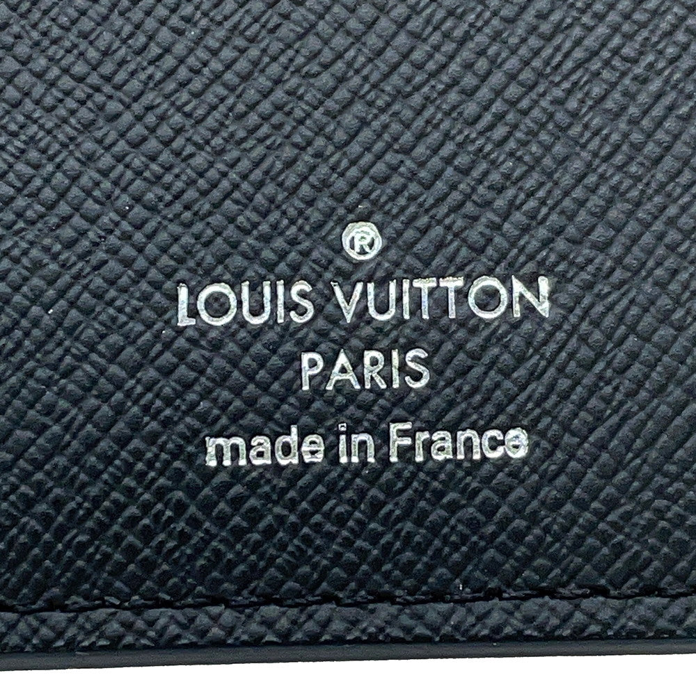 LOUIS VUITTON Portefeuille Brazza NoirM61697 Monogram Eclipse