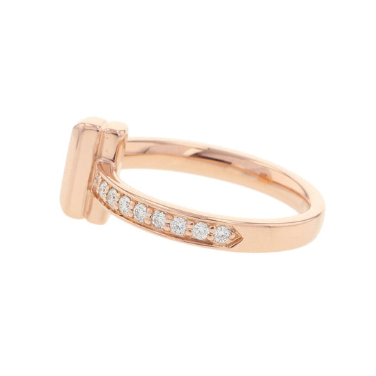 TIFFANY&Co. TIFFANY&Co. TT One Ring Size Approximately No. 567795342 18K Pink Gold
