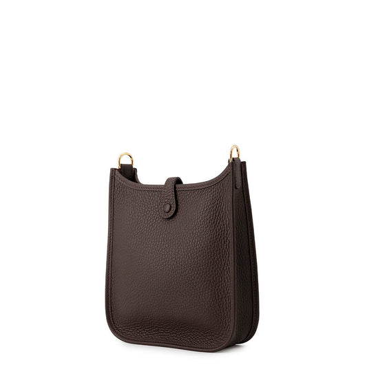 HERMES Evelyne Amazon Sangle Zig Zag Long Ebene/Etoupe Taurillon Clemence Size TPM
