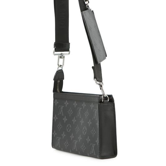 LOUIS VUITTON Gaston Wearable Wallet NoirM81124 Monogram Eclipse Reverse
