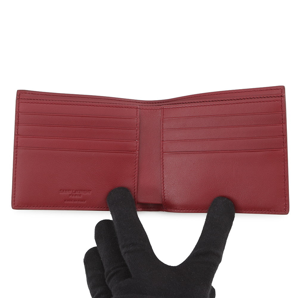 SAINT LAURENT PARIS East / West Wallet Bordeaux396307AAEJ16947 Patent Leather