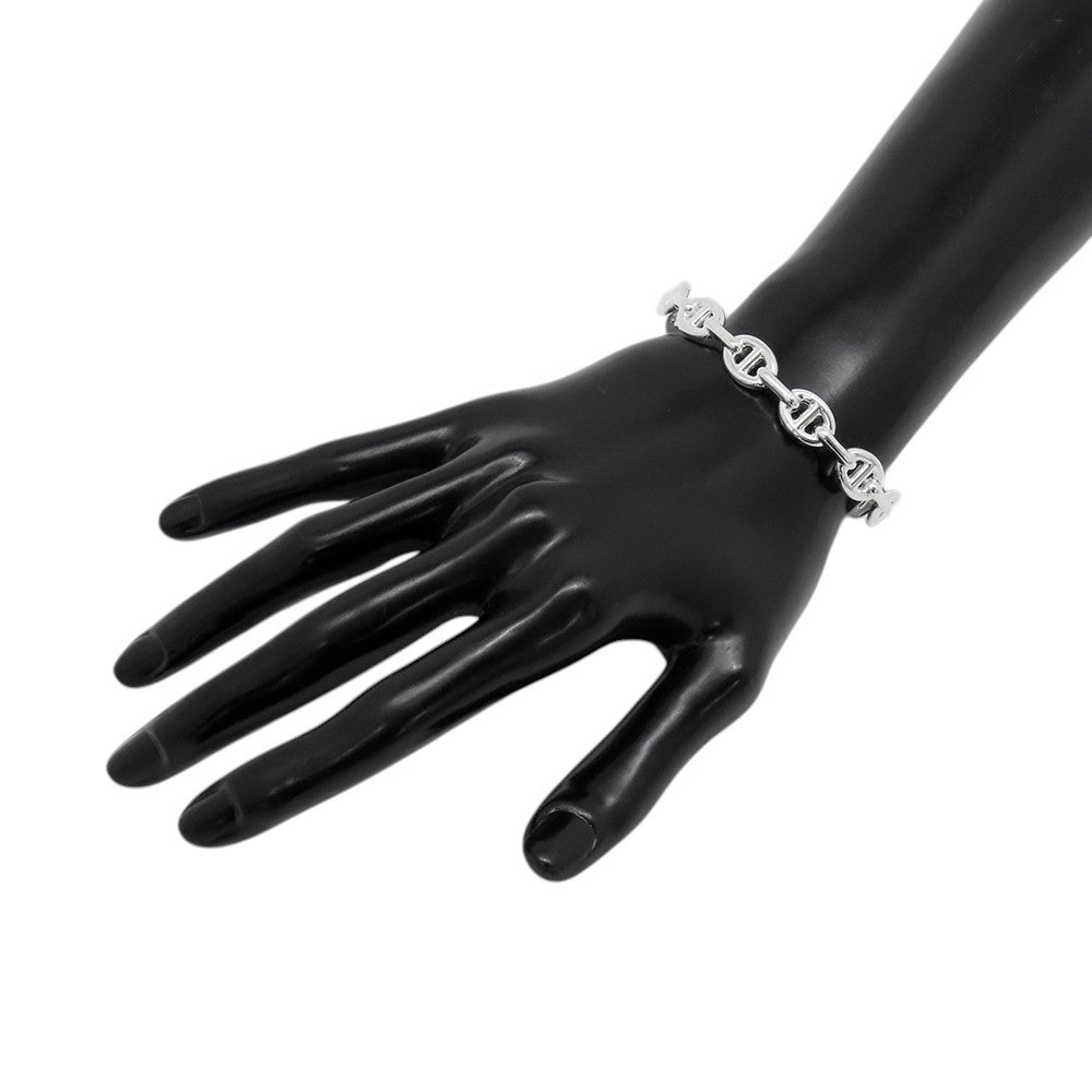 HERMES Chaine d'Ancre Bangle Size LG SV925