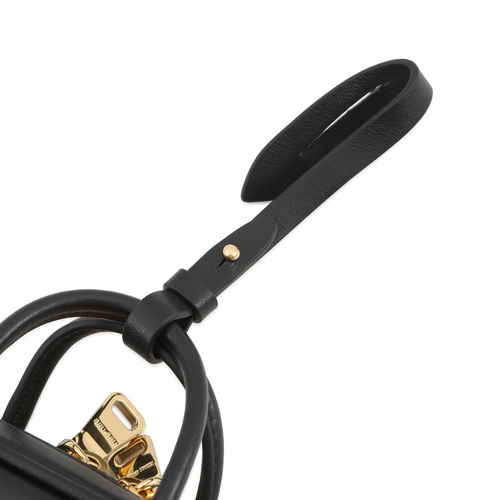 MIUMIU Bag Charm Micro Bag Black5NR036_2F8W_F0002 Leather