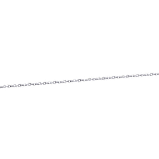 Van Cleef & Arpels Forsa Chain Size 16.5"VCARO26L00 18K White Gold