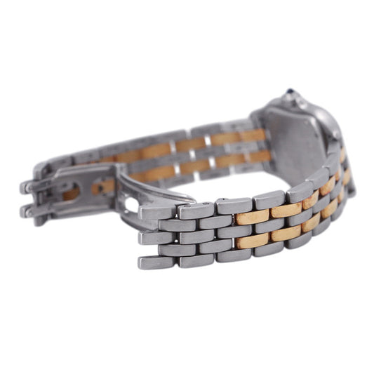CARTIER PANTHERE SM 2 Row H30mm×W22mm Stainless Steel K18YG Ivory DialW25029B6