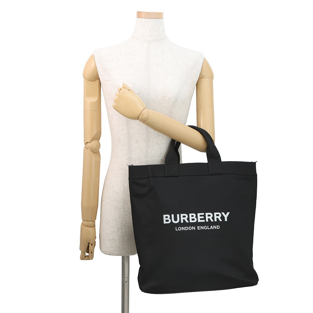 BURBERRY Artier 2WAY Tote Bag Black8026233 Nylon