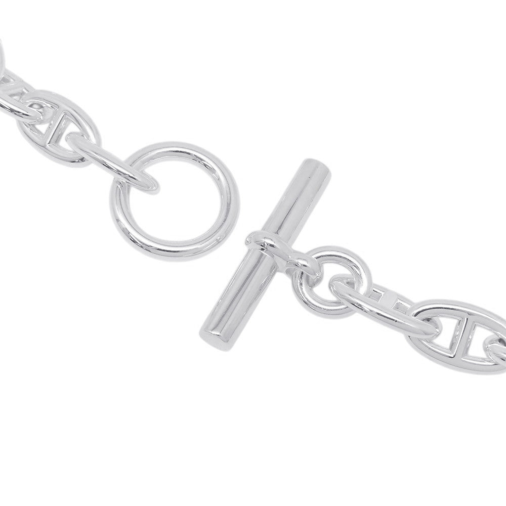 HERMES Chaine d'Ancre Necklace 29 frames Size GM SV925