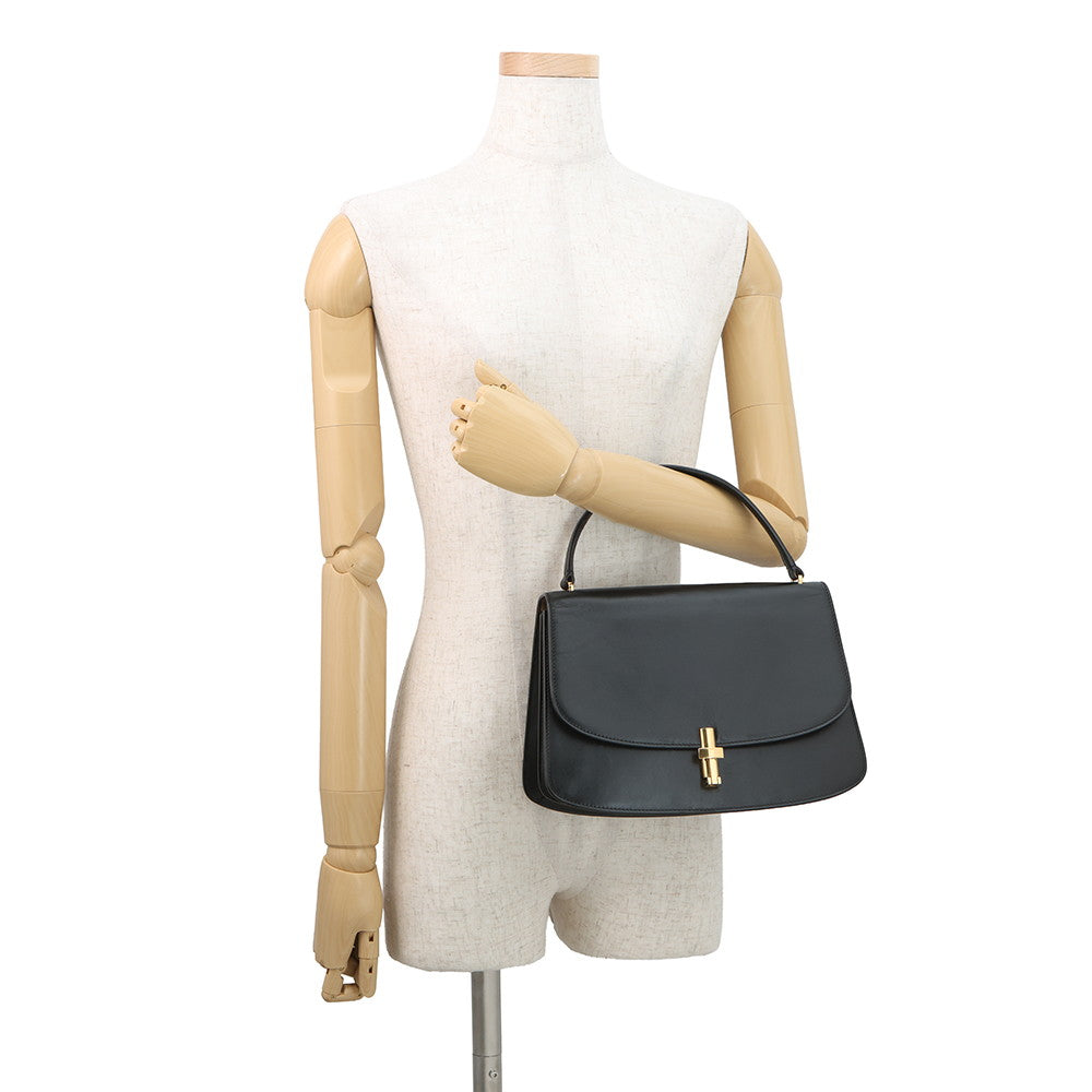 The Row Sophia Handbag BlackW1446L60 Leather Size 10
