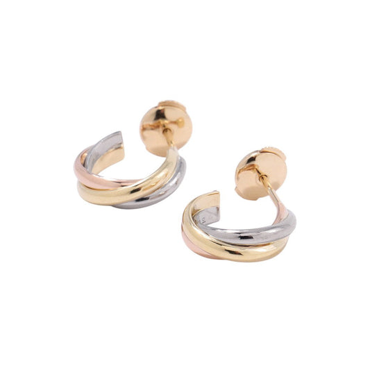 CARTIER Trinity Earring Size MiniB8301540 K18YG K18PG K18WG