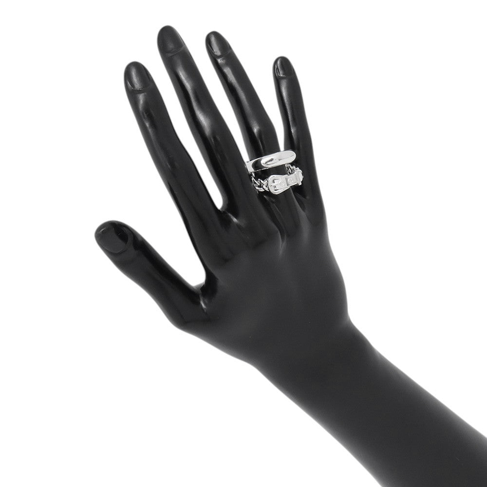HERMES BoucleSellier Inflexible Ring Size 55/#15 SV925