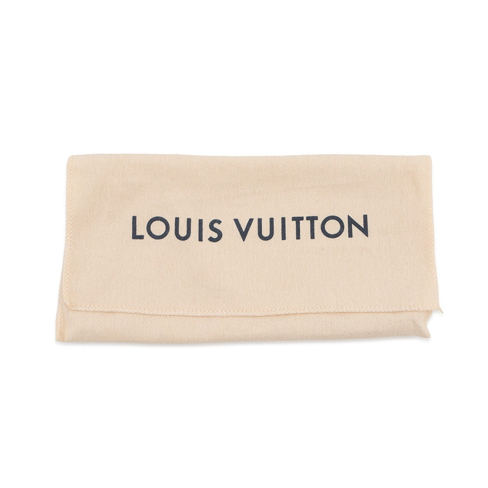 LOUIS VUITTON Lace-up Pouch NoirM12601 Monogram Shadow