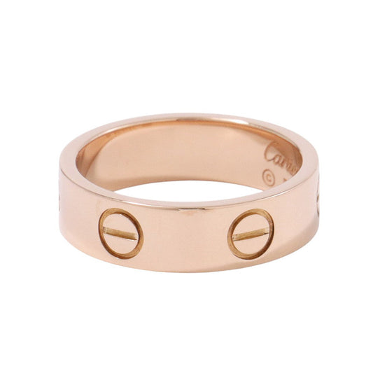 CARTIER Love Ring Size Classic/53/#13B4084800 18K Pink Gold