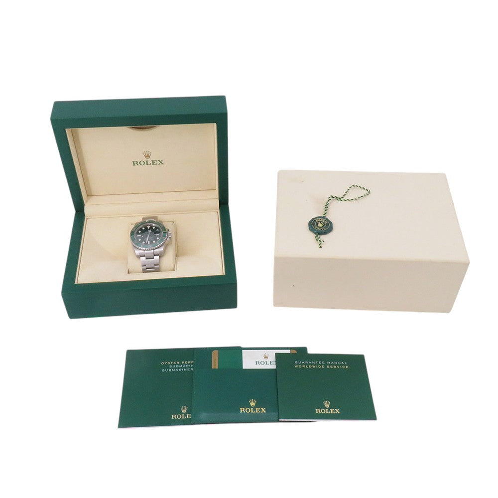 ROLEX Submariner Date W40mm Stainless Steel Green Dial116610LV