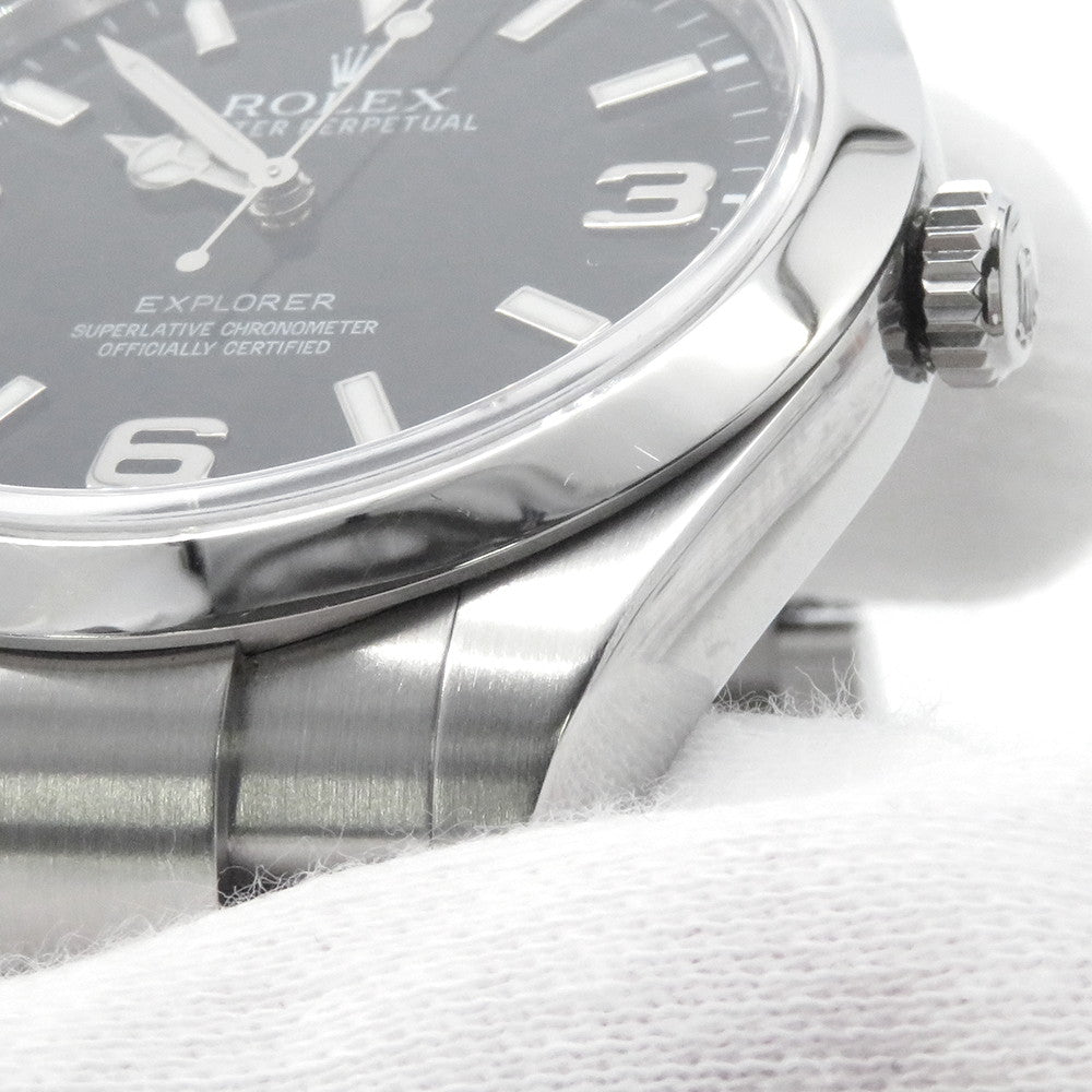 ROLEX ExplorerI W39mm Stainless Steel Black Dial214270