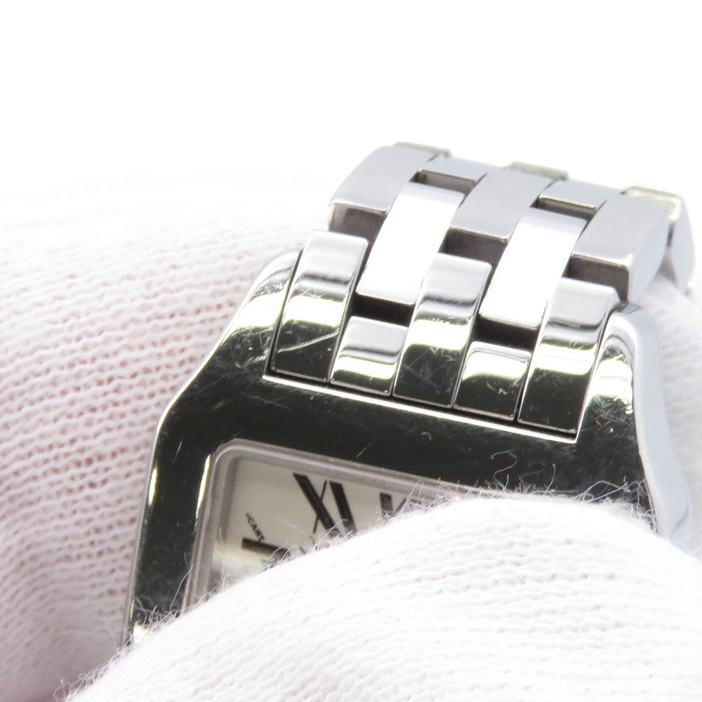 CARTIER Santos Dumoiselle H28mm×W20mm Stainless Steel Beige DialW25064Z5