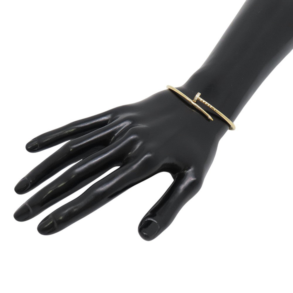 CARTIER Juste Un Clou Bracelet Small model Diamond Size 16/SmallB6066116 18K Yellow Gold