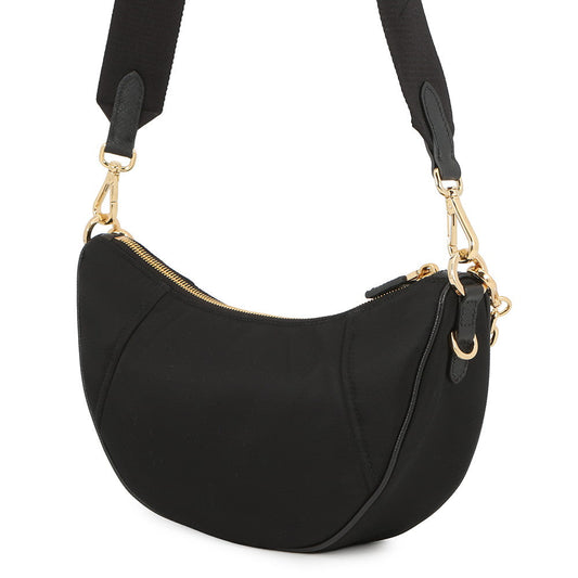 PRADA Re-Nylon Demi-Lune Shoulder Bag Black1BH222_R064_F0002_V_NOO Nylon