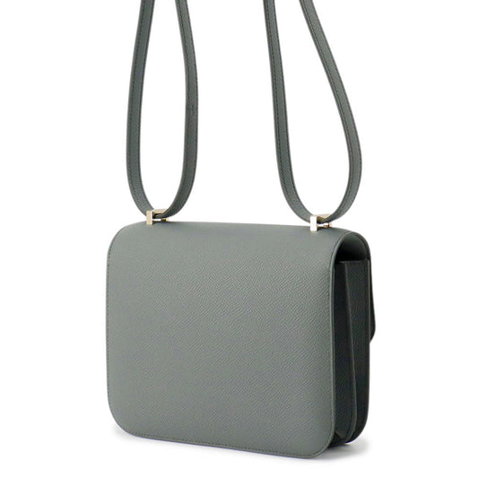 HERMES Constance3 Miroir Vert Amand Epsom Size Mini