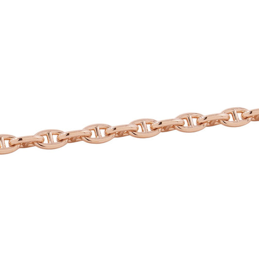 HERMES Chaine d'Ancre Bracelet 24 frames Size TPM 18K Pink Gold