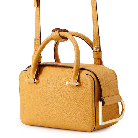 Delvaux Cool box Honey YellowAA0567AQY0AZCDO TaurillonSoft Leather Size Nano