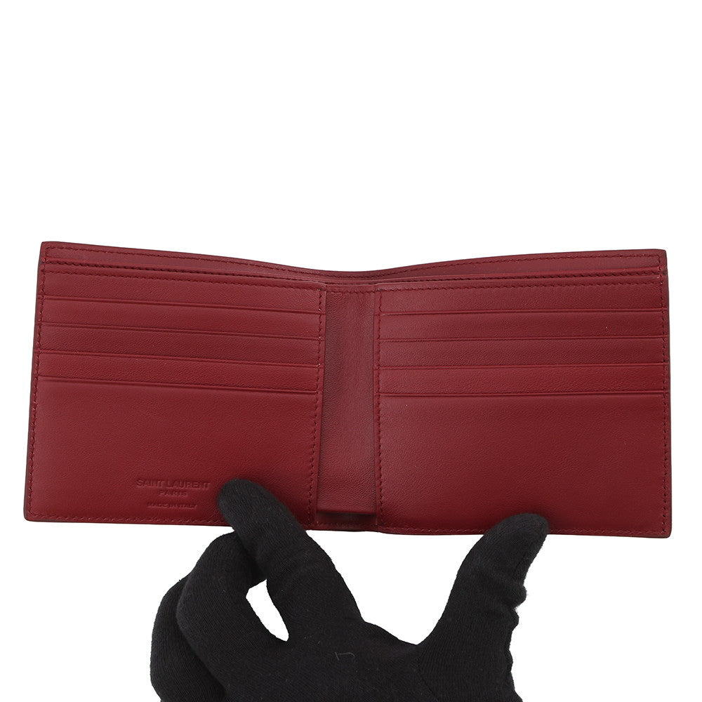 SAINT LAURENT PARIS East / West Wallet Bordeaux396307AAEJ16947 Patent Leather