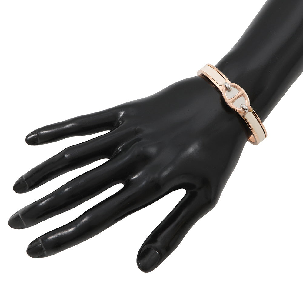 HERMES Mini Clic Chaine d'Ancre Size PM claim Gold Plated Enamel