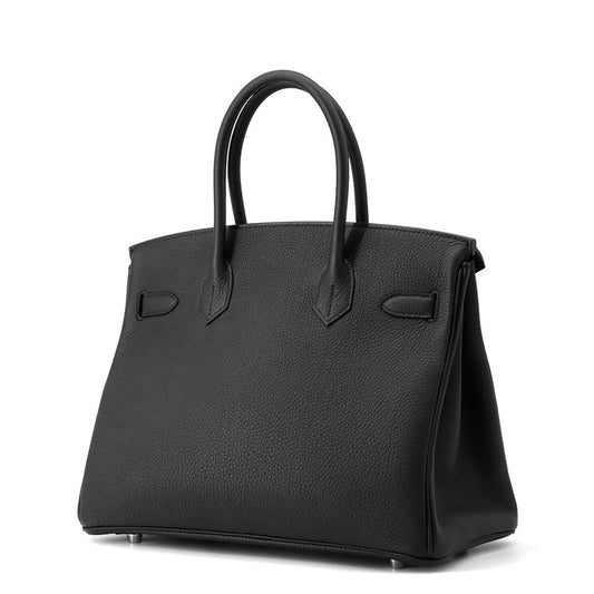 HERMES Birkin Black Togo Leather Size 30