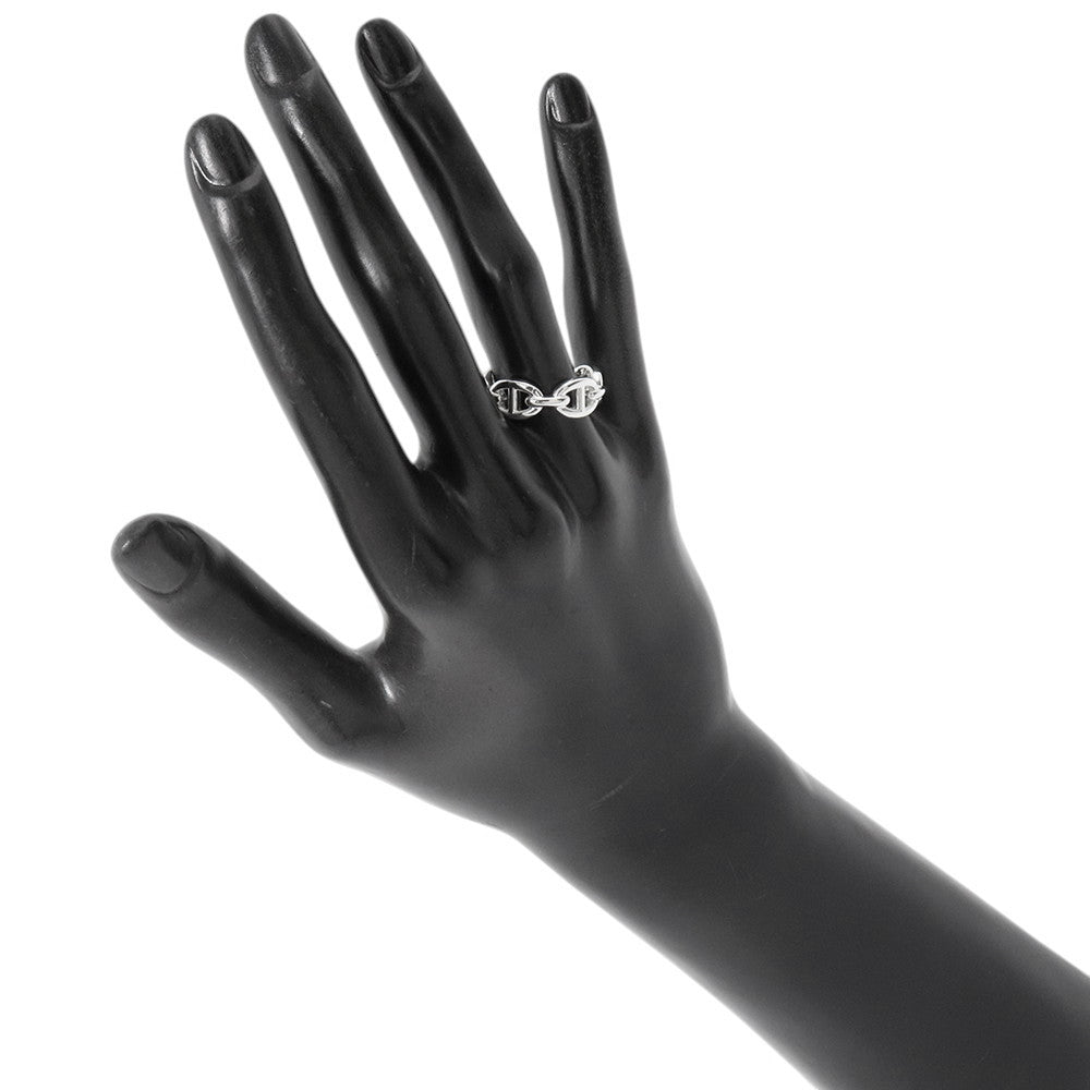 HERMES Chaine d'Ancre Anchene Ring Size PM/54/#14 SV925