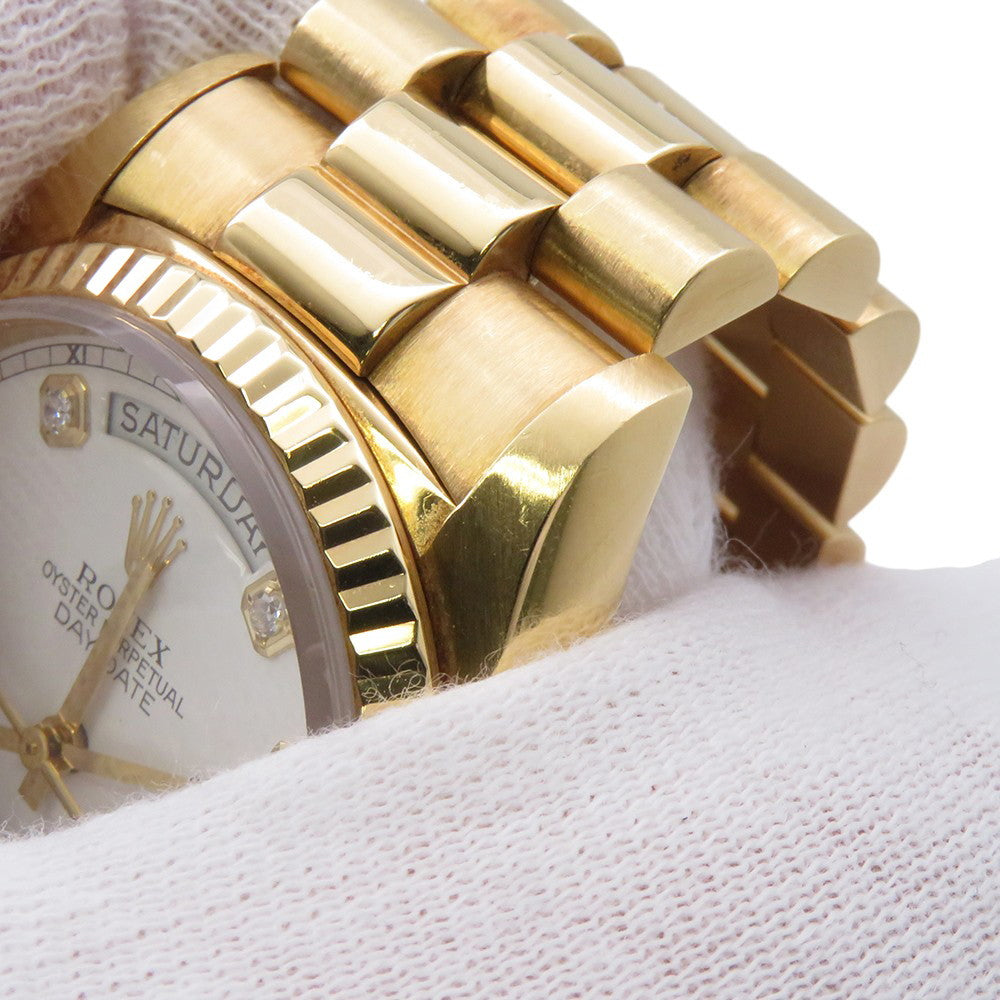 ROLEX Day-Date W36mm 18K Yellow Gold White Dial18238G