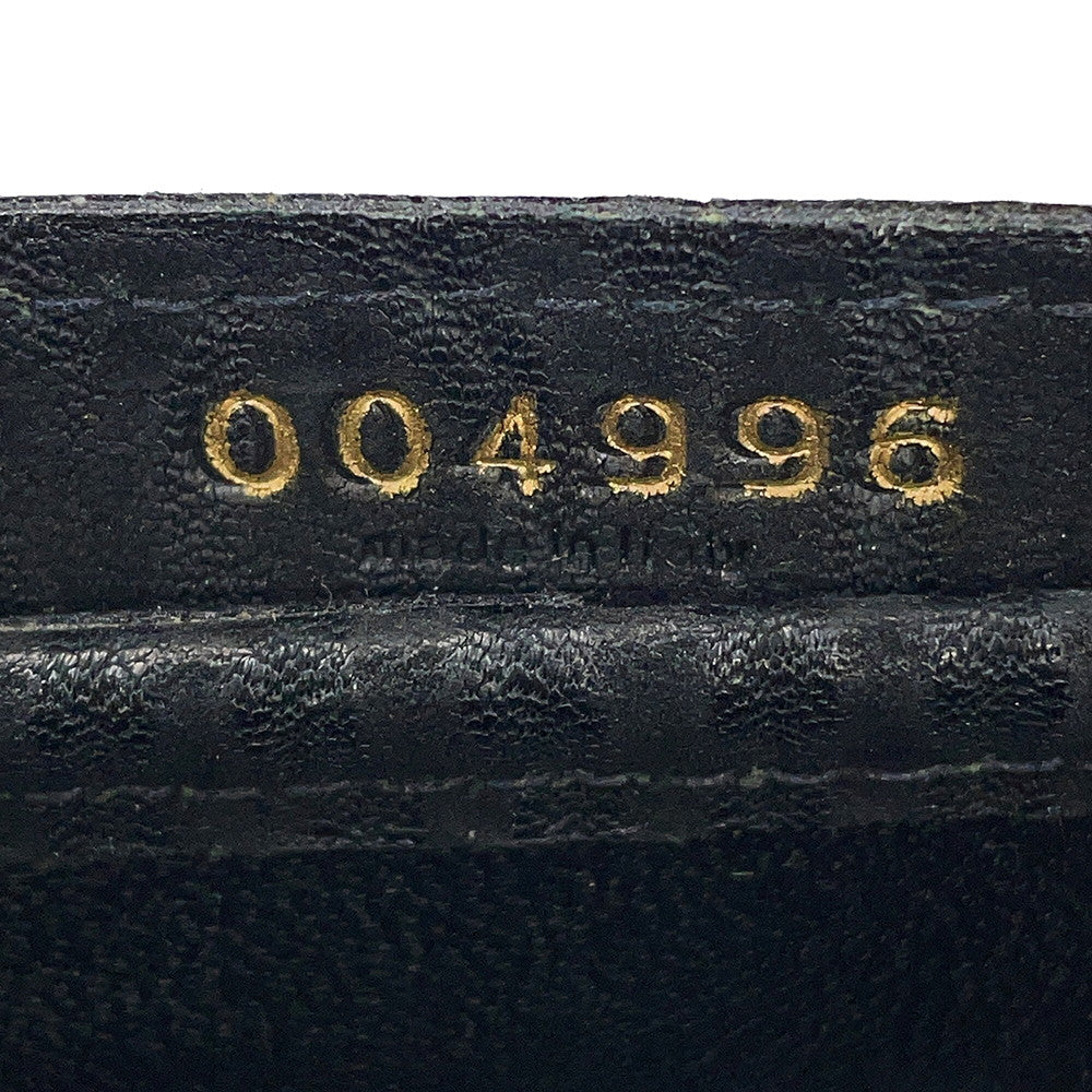 Valextra Valextra Trick Track Black Leather