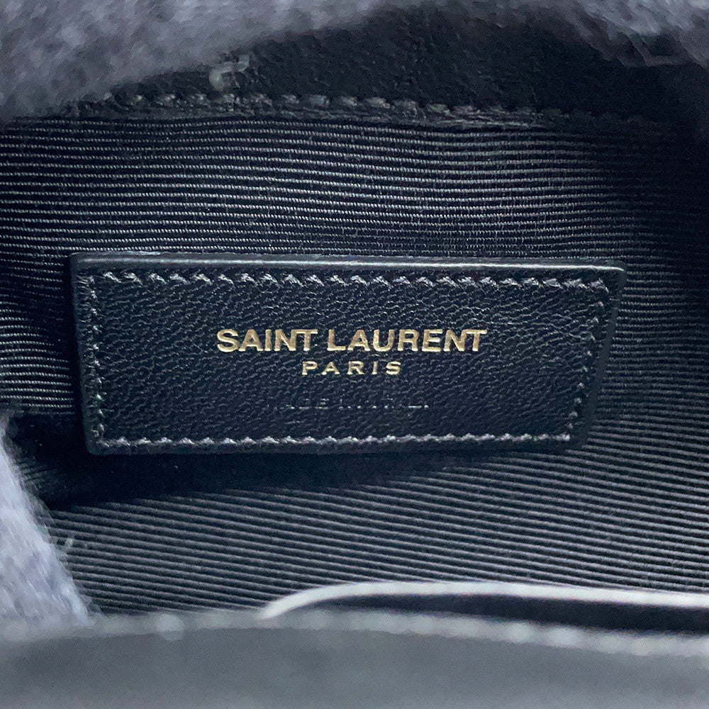SAINT LAURENT PARIS Baby Chai ChainShoulder Bag Black399289BWT011000 Leather