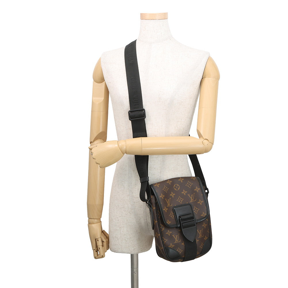 LOUIS VUITTON archie messenger NoirM46442 Monogram Macassar Canvas